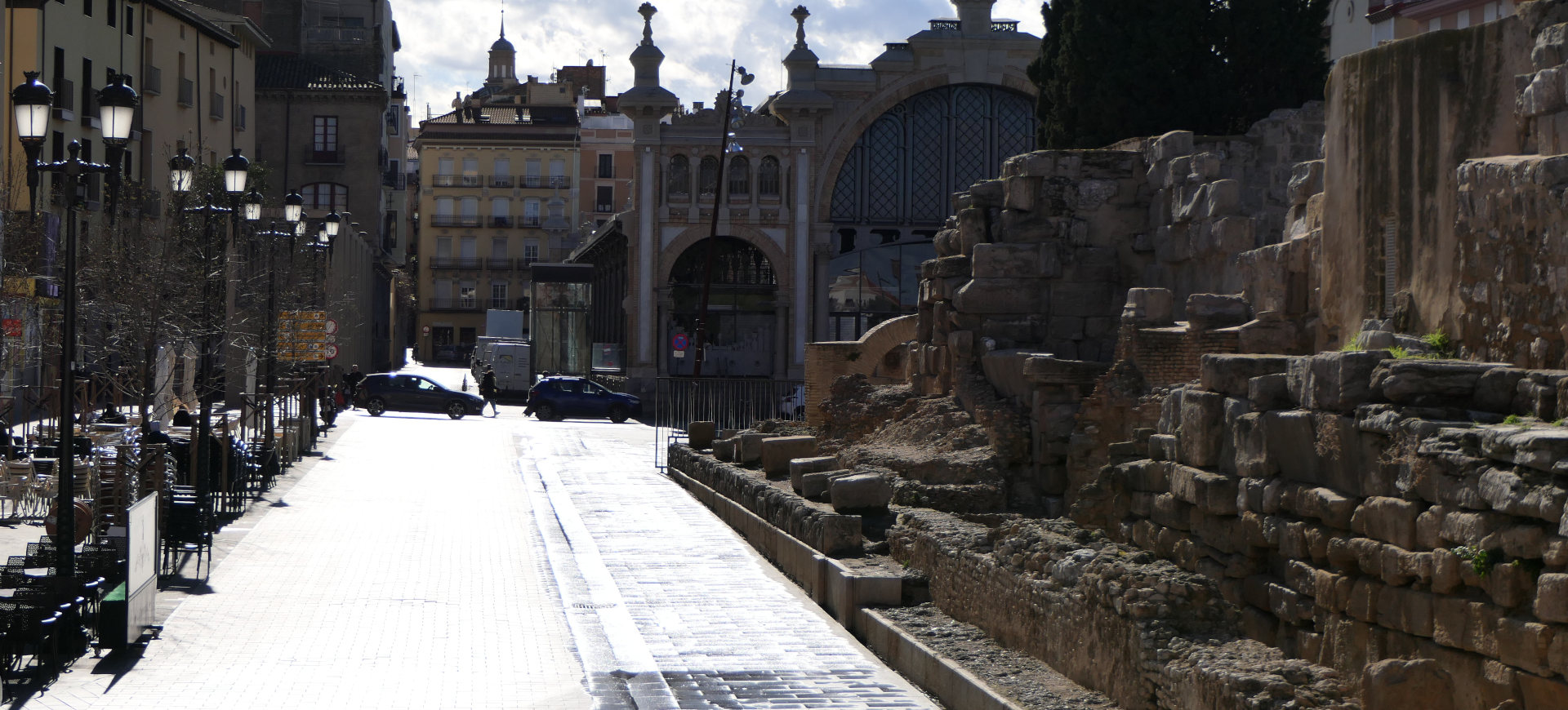 Remains from Roman times. | Click to enlarge Photo of remains from Roman times. | Click to enlarge