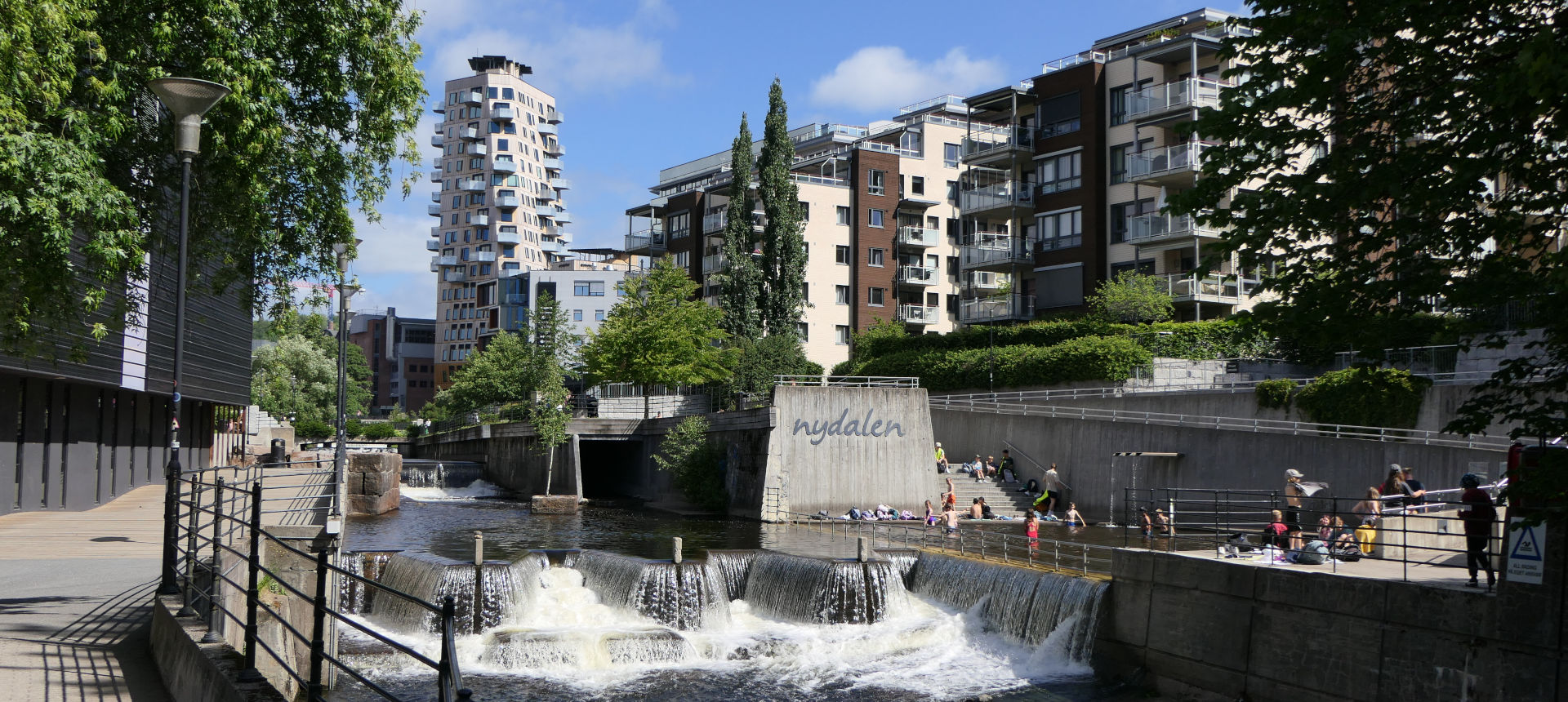 Quartier chic de Nydalen. | Cliquer pour agrandir Photo qui montre le Quartier chic de Nydalen | Cliquer pour agrandir