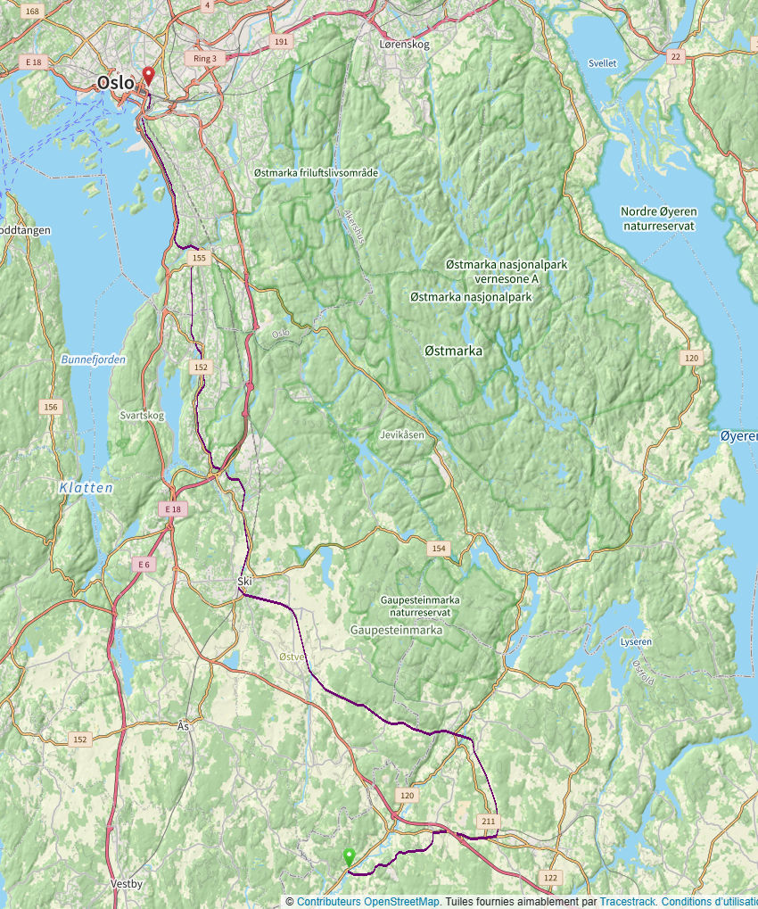 Notre itinéraire | Cliquer pour agrandir Photo qui montre Notre itinéraire | Cliquer pour agrandir