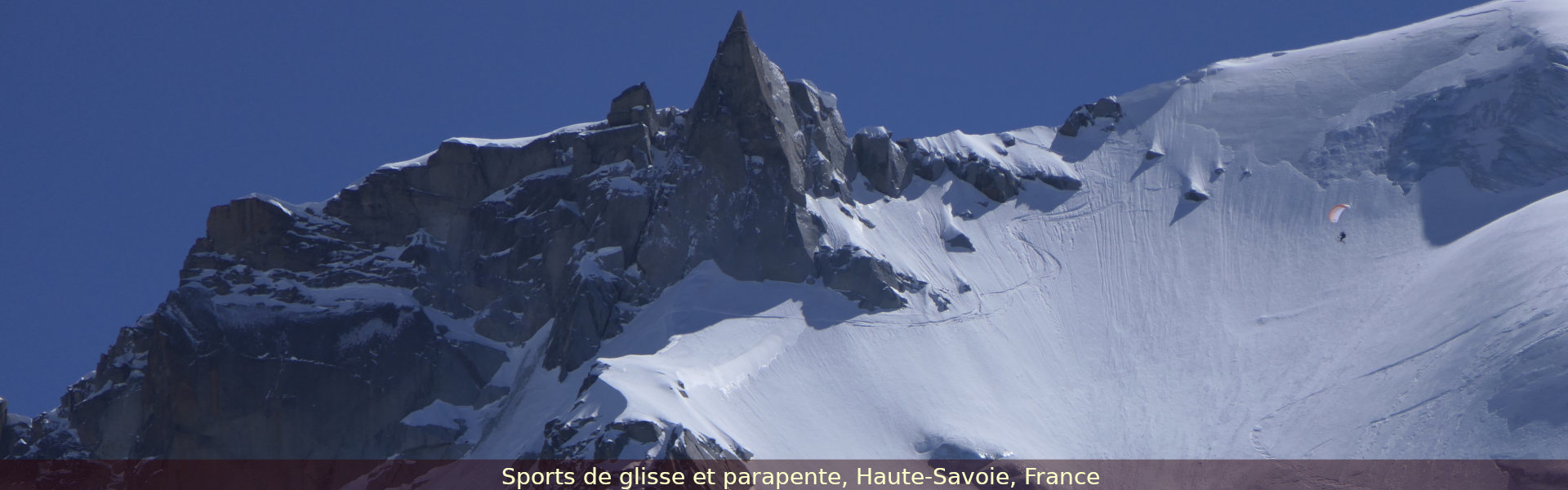 Sport de glisse et parapente, Haute-Savoie, France