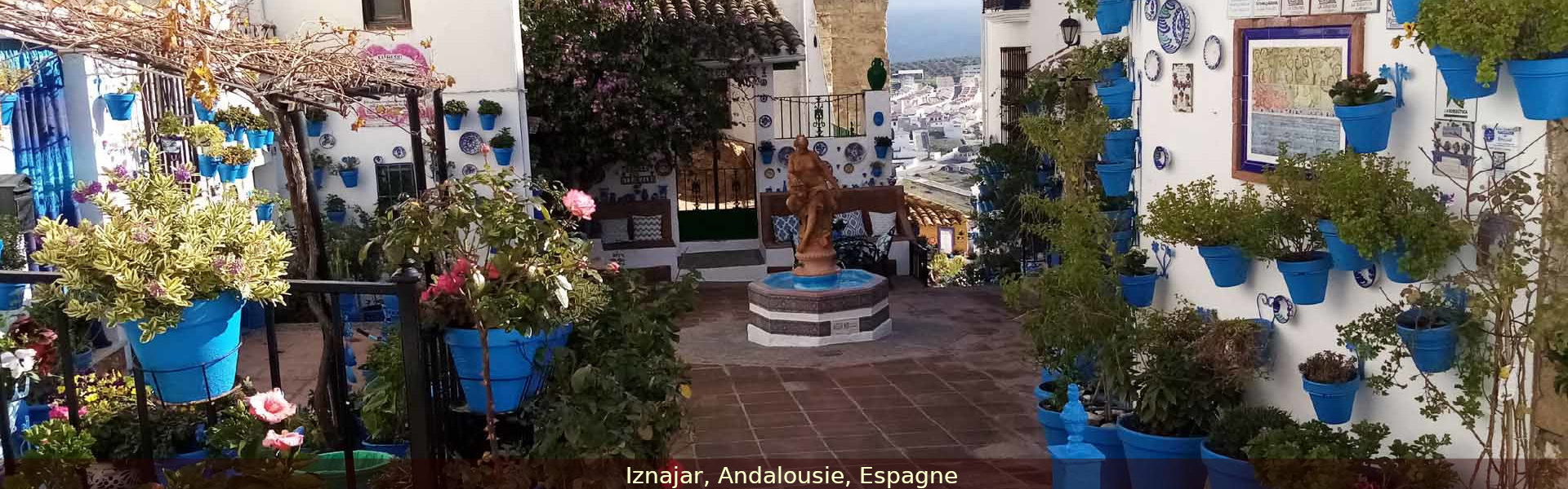 Iznajar, Andalousie, Espagne
